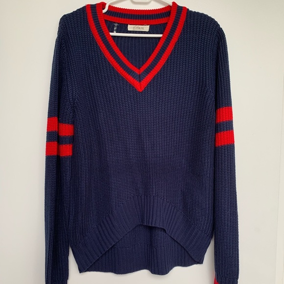 Vici Sweaters - Vici knit V neck sweater